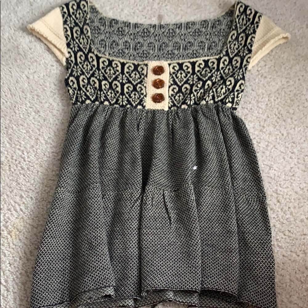 Free people short sleeve top